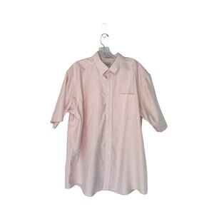 L.L. Bean Men's Striped Wrinkle Free‎ Traditional Fit Button Down Shirt Size 17R